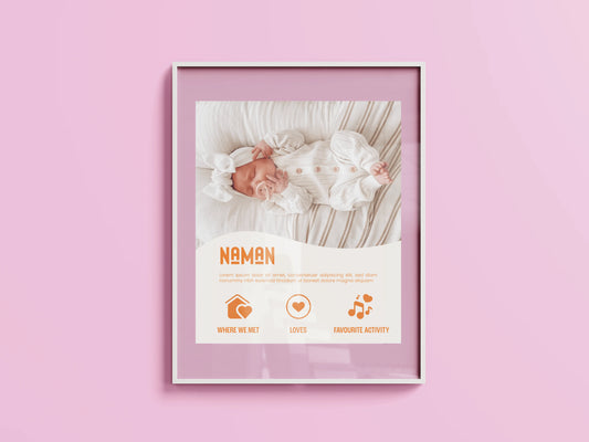 Infographic on a Wall