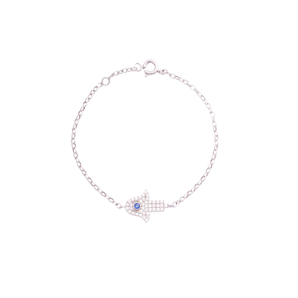 Hamsa Pavé Bracelet