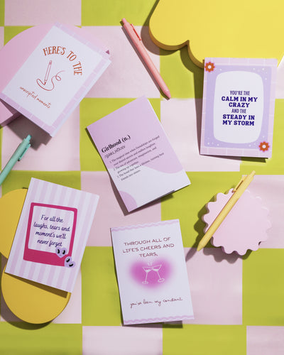 Champagne Problems (Bundle of 5 Cards)