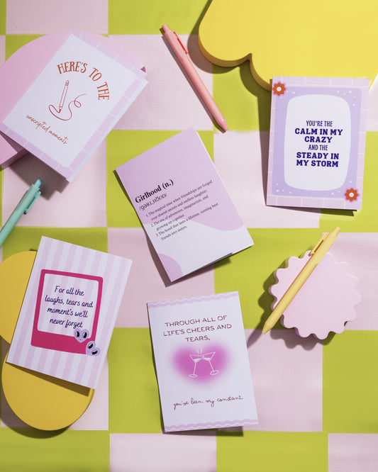 Champagne Problems (Bundle of 5 Cards)